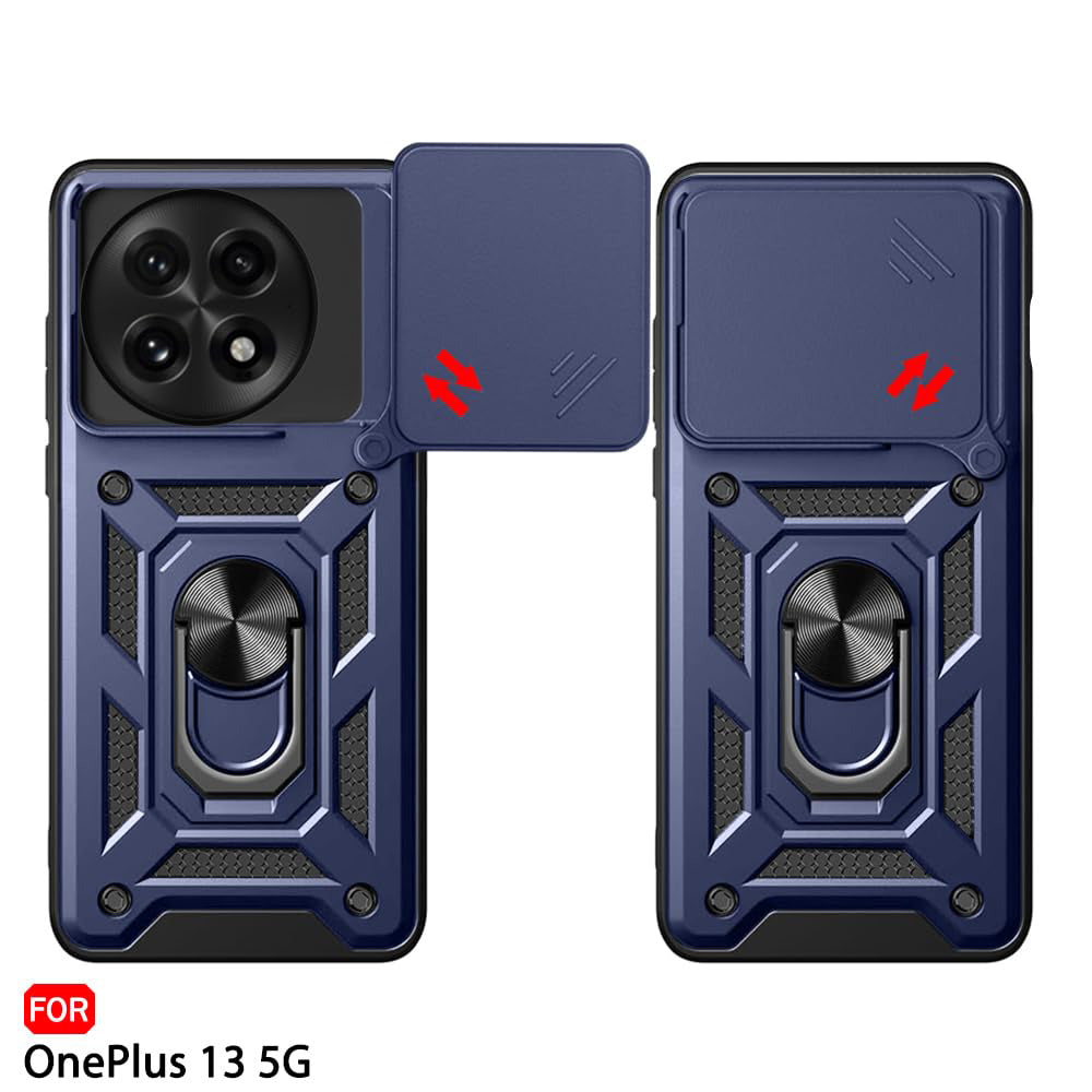 Maska za OnePlus 13, Techsuit, CamShield, Plava