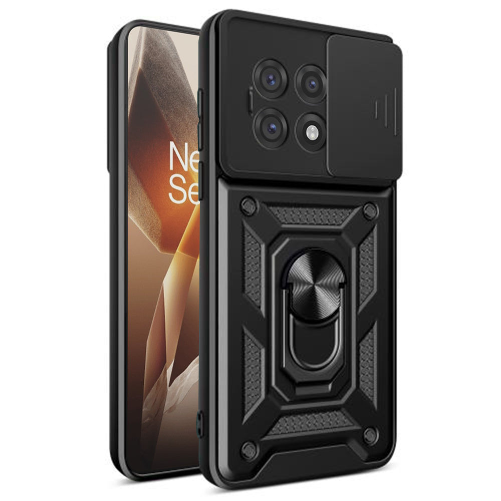 Maska za OnePlus 13R, Techsuit, CamShield, Crna