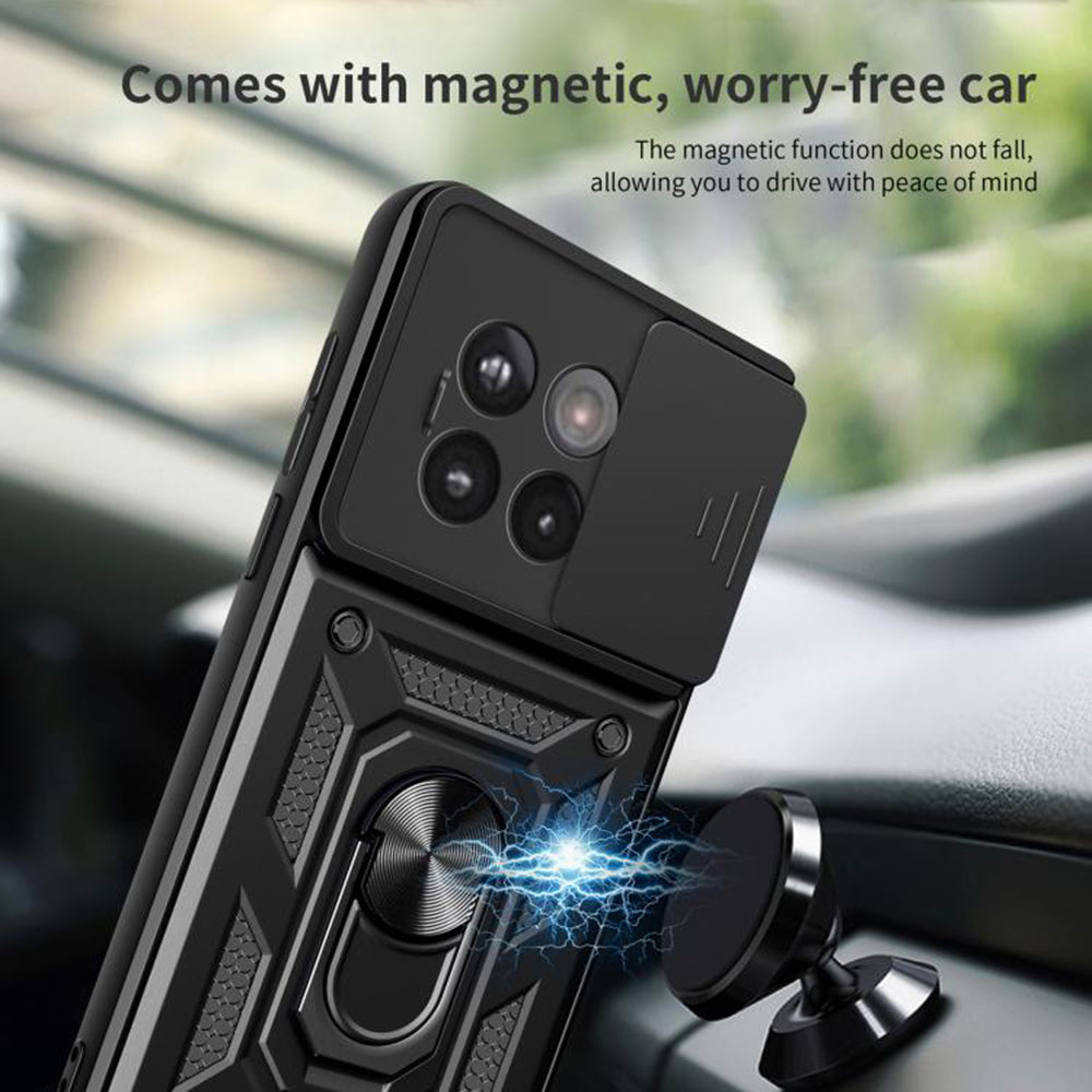 Maska za OnePlus 13R, Techsuit, CamShield, Roza
