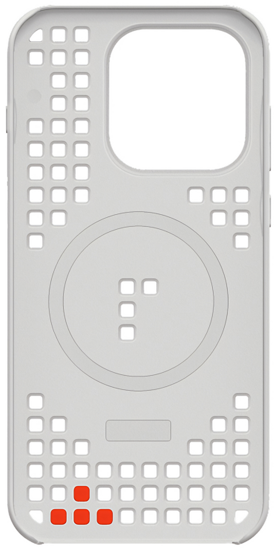 Maska za OnePlus 15, Hole Pattern Magnetic, Siva, Obnovljena 5431102022