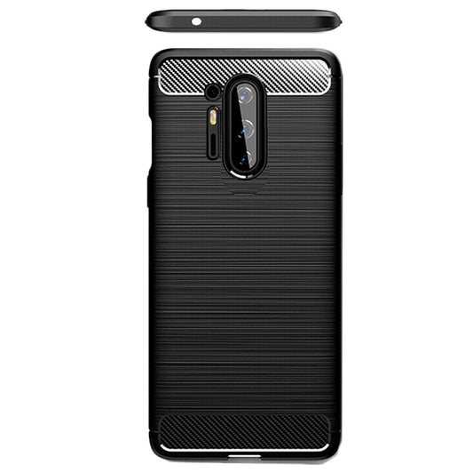 Maska za OnePlus 8 Pro, Techsuit, Karbon, Crna