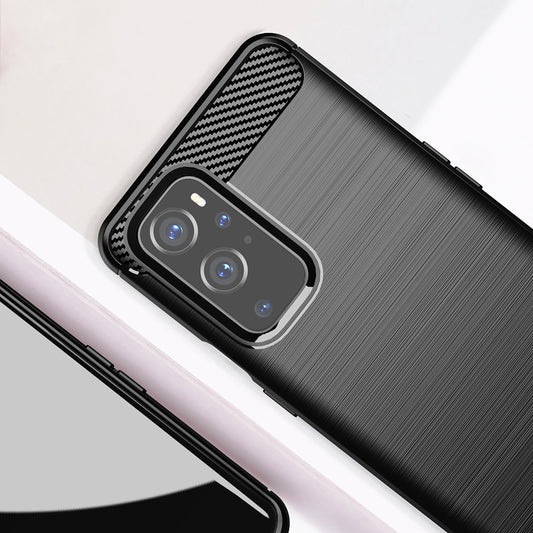 Maska za OnePlus 9 Pro, Techsuit, Karbon, Crna