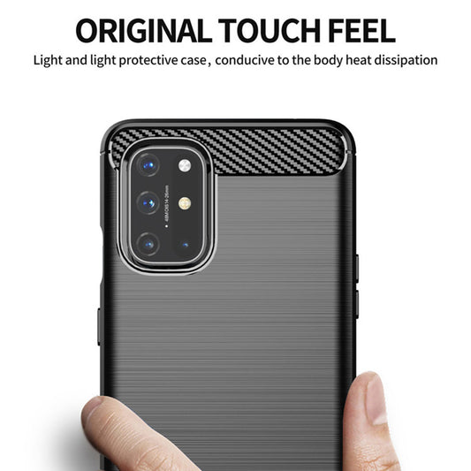 Maska za OnePlus 9, Techsuit, Karbon, Crna