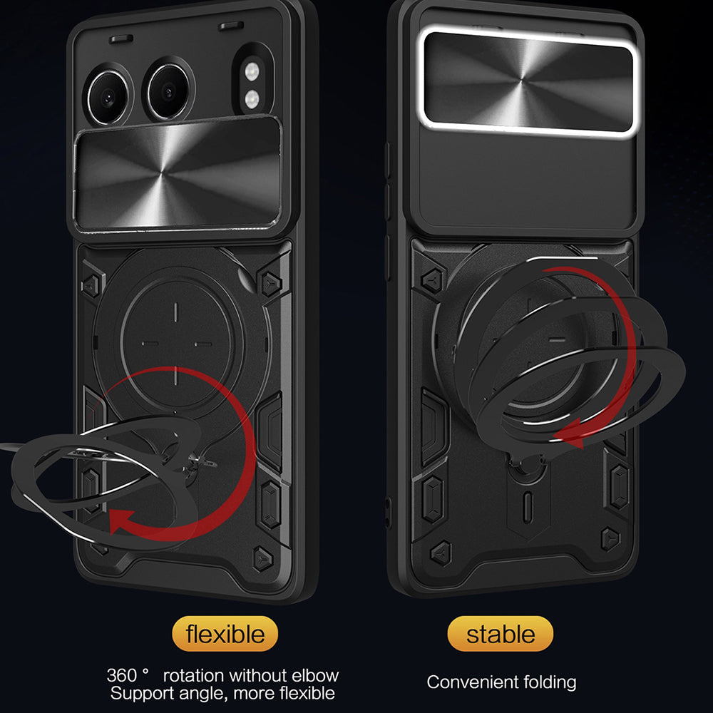 Maska za OnePlus Nord 4, Techsuit, CamGuard Pro, Crna