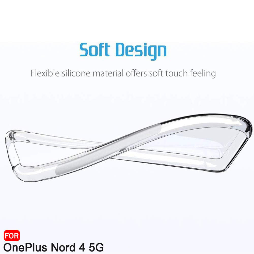 Maska za OnePlus Nord 4, Techsuit, Shockproof Clear, Prozirna
