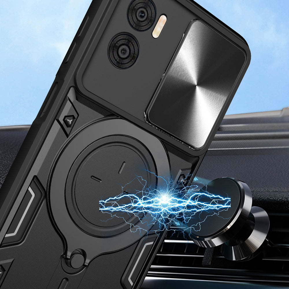 Maska za OnePlus Nord CE4 Lite, Techsuit, CamGuard Pro, Ljubičasta