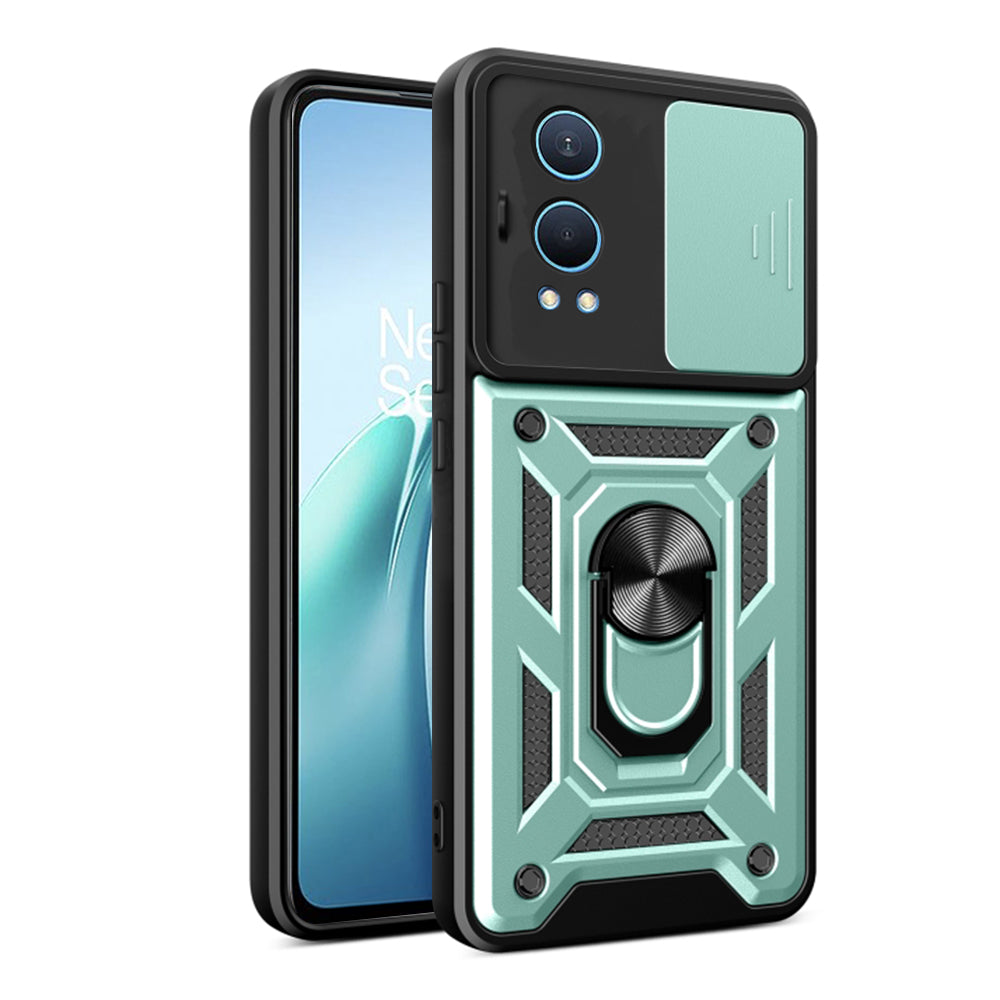 Maska za OnePlus Nord CE4 Lite, Techsuit, CamShield, Zelena
