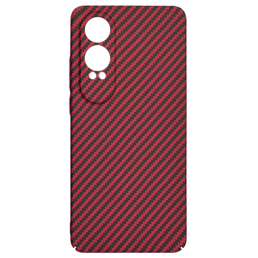 Maska za OnePlus Nord CE4 Lite, Techsuit, Carbonite FiberShell, Crvena