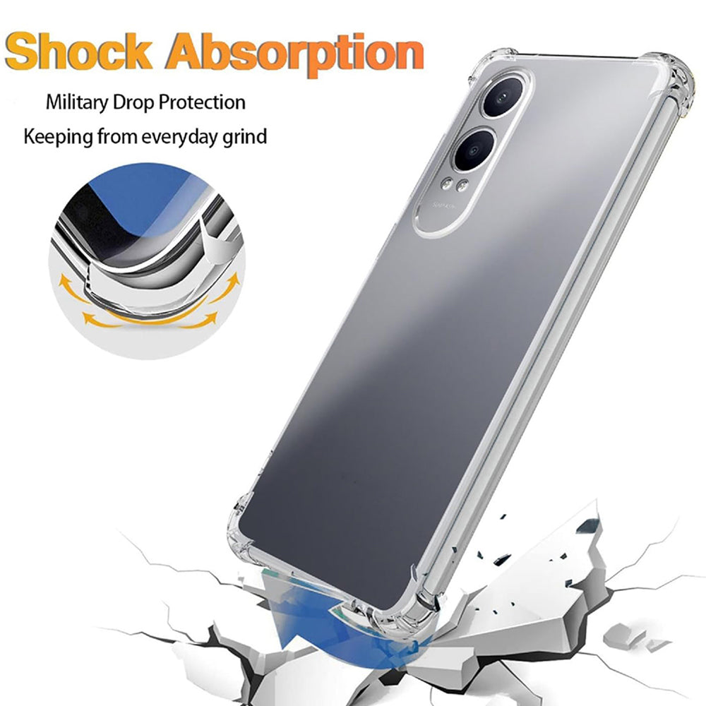Maska za OnePlus Nord CE4 Lite, Techsuit, Shockproof Clear, Prozirna