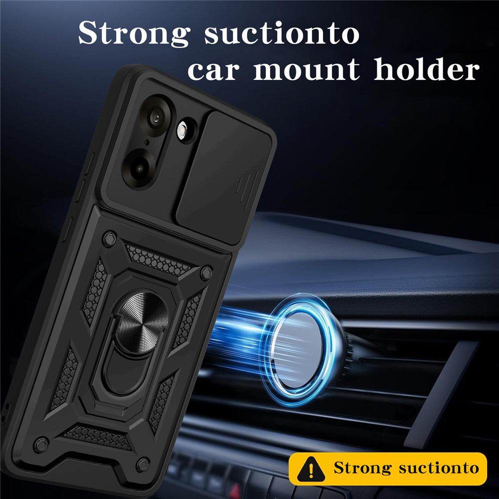 Maska za OnePlus Nord CE5, Techsuit, CamShield, Crna