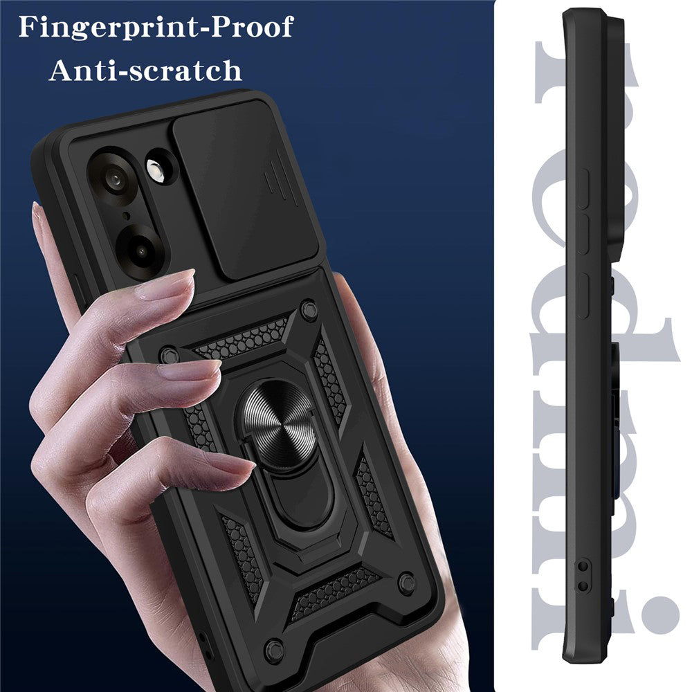 Maska za OnePlus Nord CE5, Techsuit, CamShield, Crna