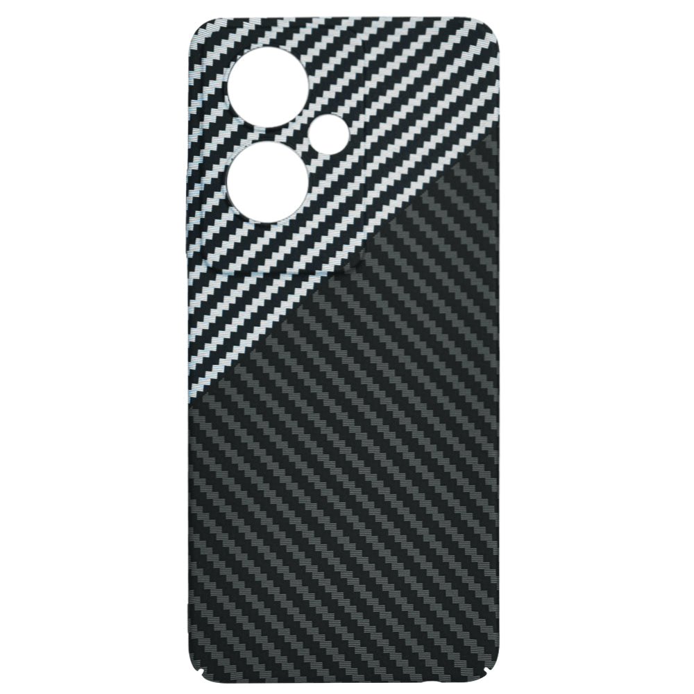Maska za OnePlus Nord N30 SE / Oppo A79, Techsuit, Carbonite FiberShell, Crno Siva