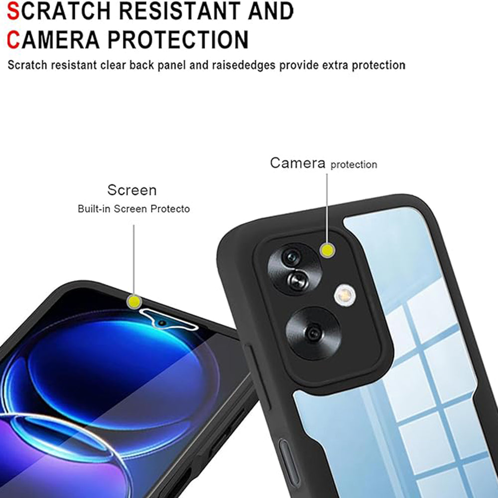 Maska za OnePlus Nord N30 SE / Oppo A79, Techsuit, ColorVerse 360, Crna