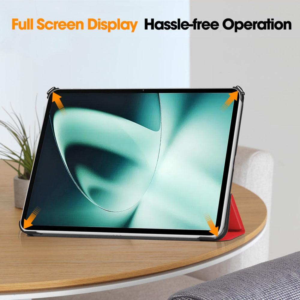 Futrola za OnePlus Pad, Techsuit, FoldPro, Crvena