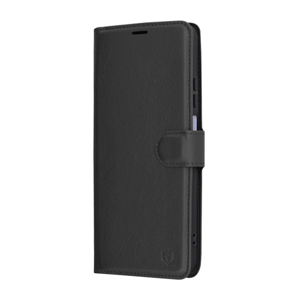 Futrola za Oppo A3 4G / A3, Techsuit, Kožna Folio, Crna