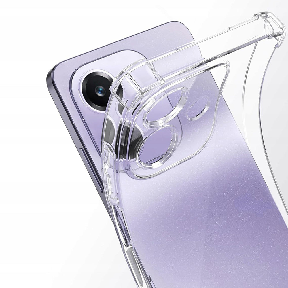 Maska za Oppo A3 4G, Techsuit, Shockproof Clear, Prozirna