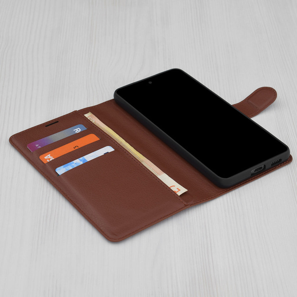 Futrola za Oppo A5 Pro 4G / A5 Pro, Techsuit, Kožna Folio, Smeđa