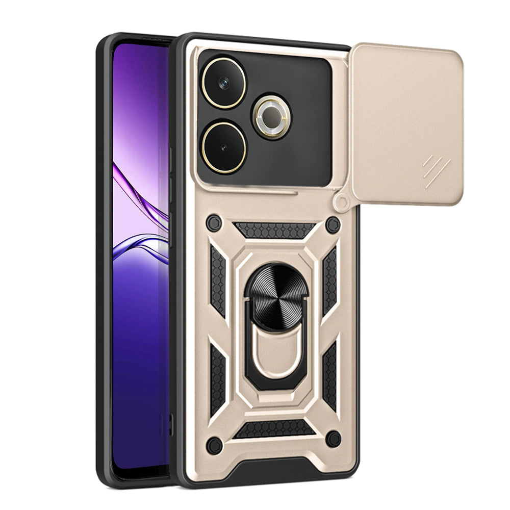 Maska za Oppo A5 Pro 4G / A5 Pro, Techsuit, CamShield, Zlatna