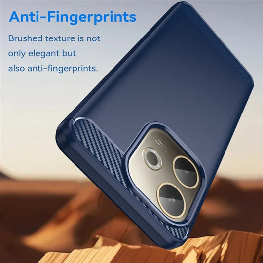 Maska za Oppo A5 Pro 4G / A5 Pro, Techsuit, Karbon, Plava