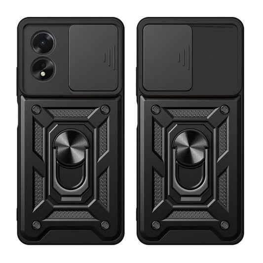 Maska za Oppo A58 4G, Techsuit, CamShield, Crna