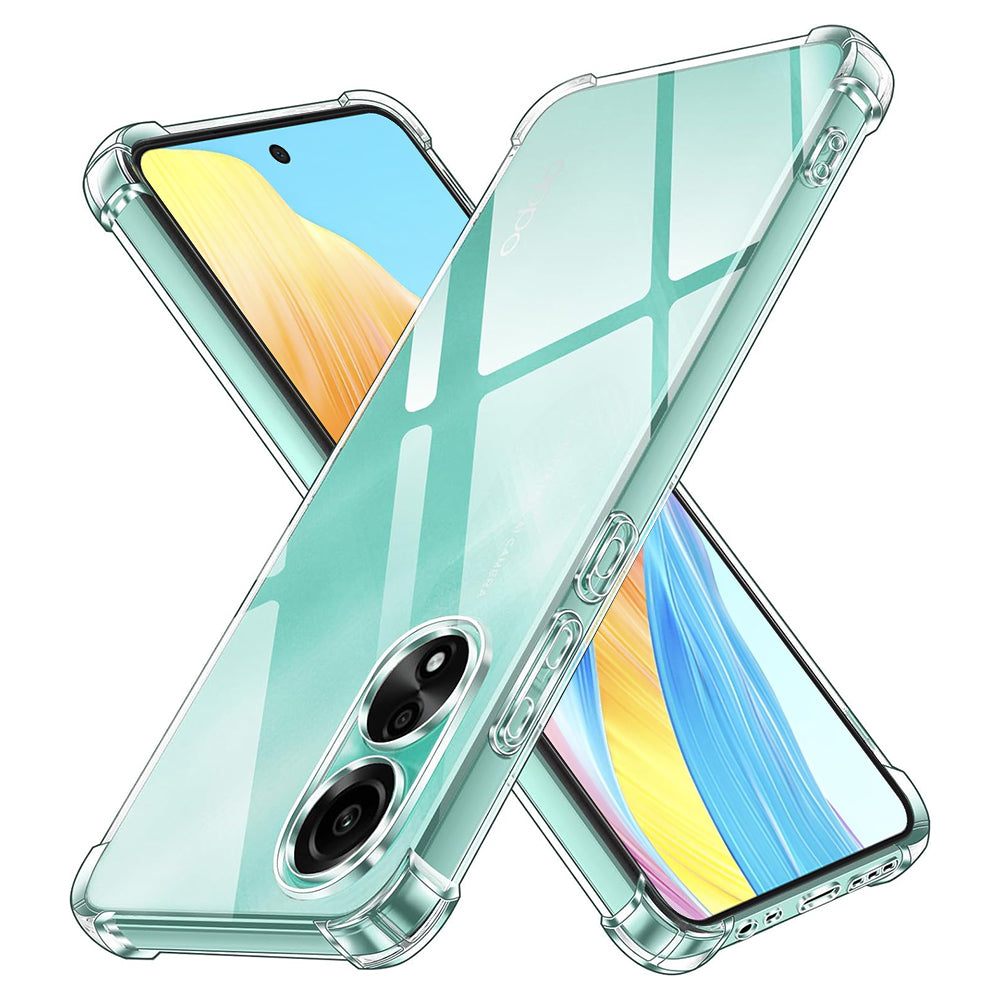 Maska za Oppo A58 4G, Techsuit, Shockproof Clear, Prozirna