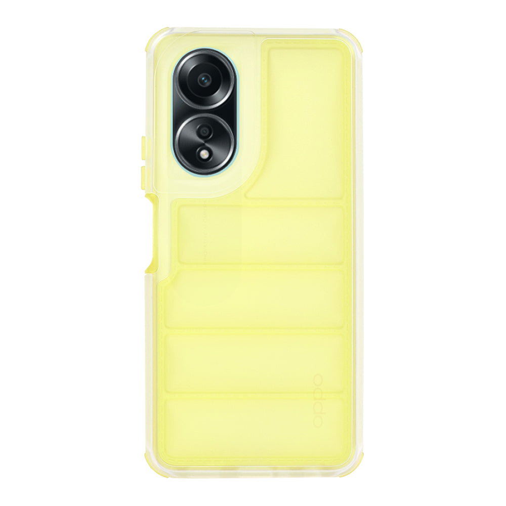 Futrola za Oppo A58 4G, Techsuit, Wave Shield, Žuta