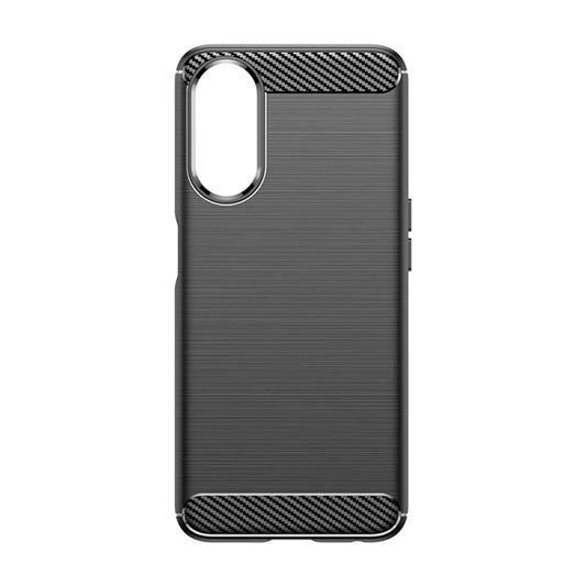 Maska za Oppo A58 5G / A78 5G, Techsuit, Karbon, Crna