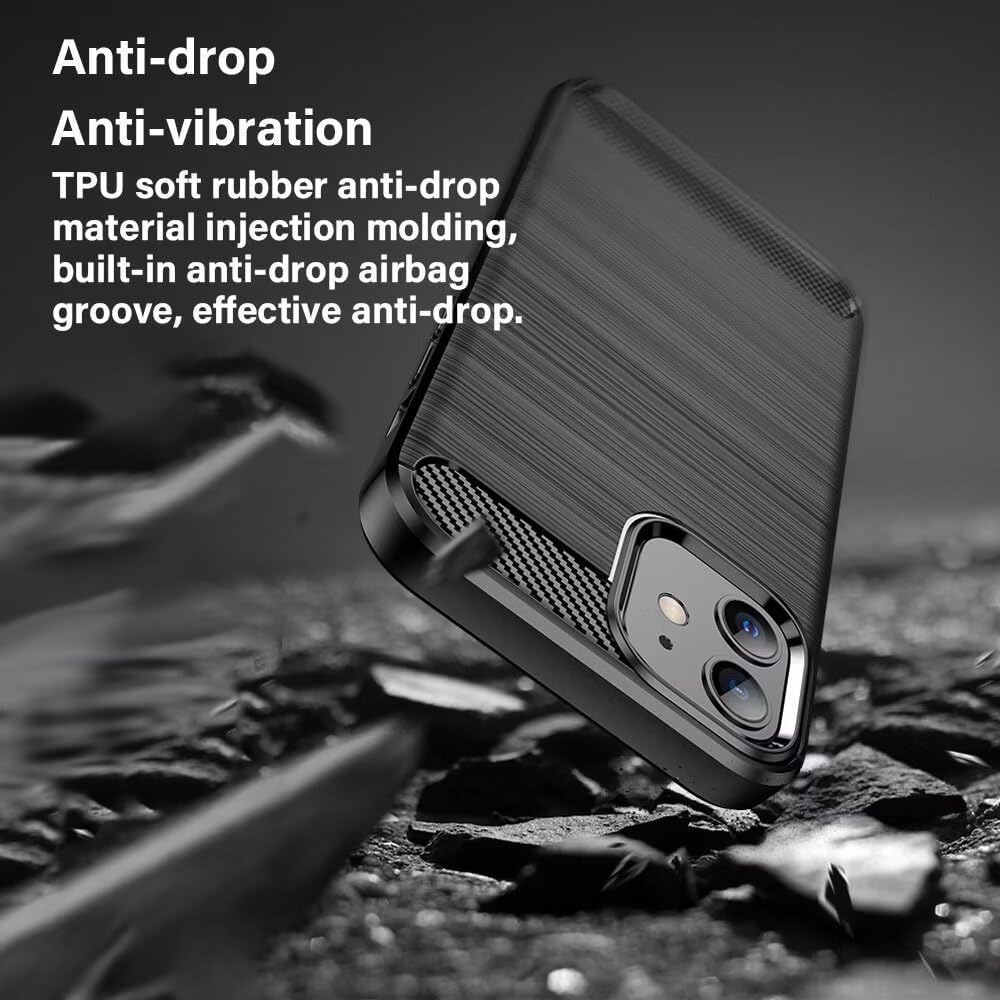 Futrola za Oppo A6 4G, Techsuit, Karbon, Crna