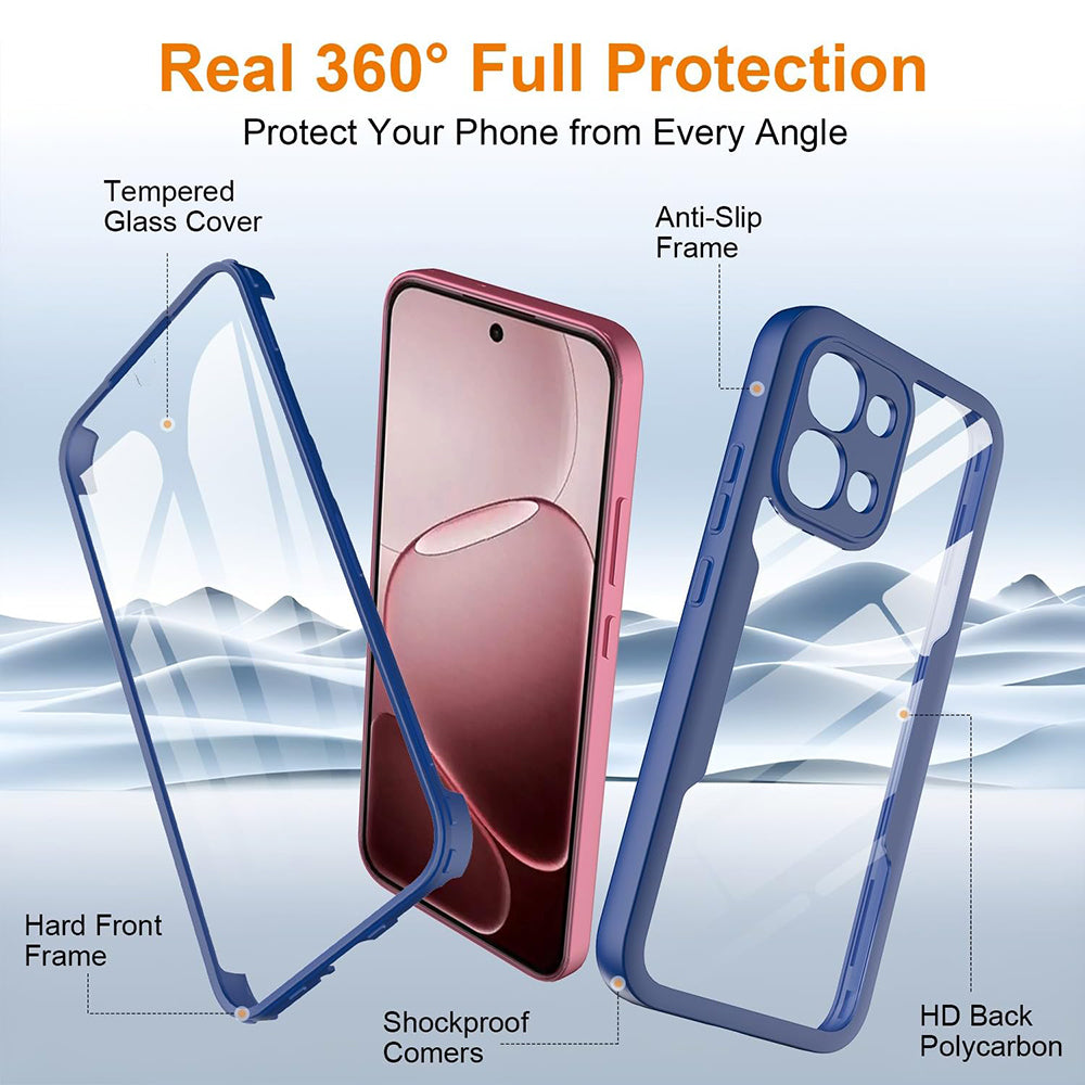 Futrola za Oppo A6 Pro 5G / A6 Pro 4G, Techsuit, ColorVerse 360, Plava