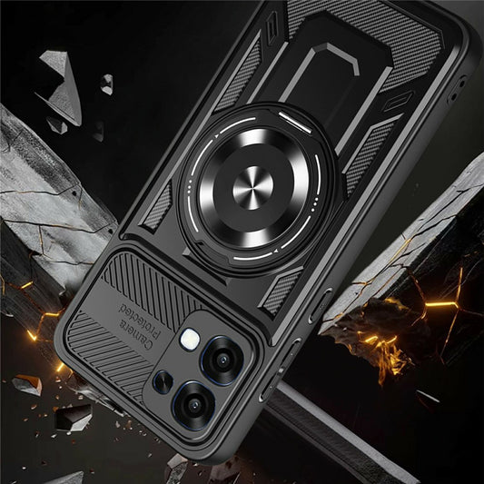 Maska za Oppo A6 Pro 5G / A6 Pro 4G, Techsuit, RuggedCam, Plava