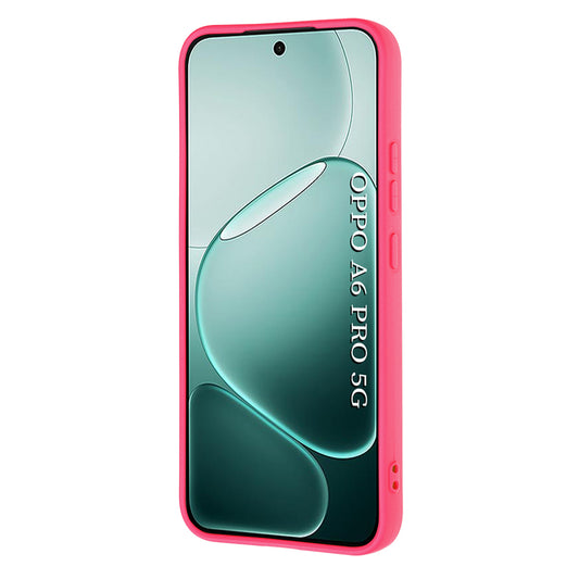 Maska za Oppo A6 Pro 5G / A6 Pro 4G, Techsuit, SoftFlex, Tamno Roza
