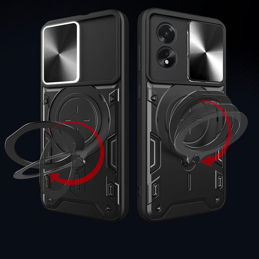 Maska za Oppo A60, Techsuit, CamGuard Pro, Plava
