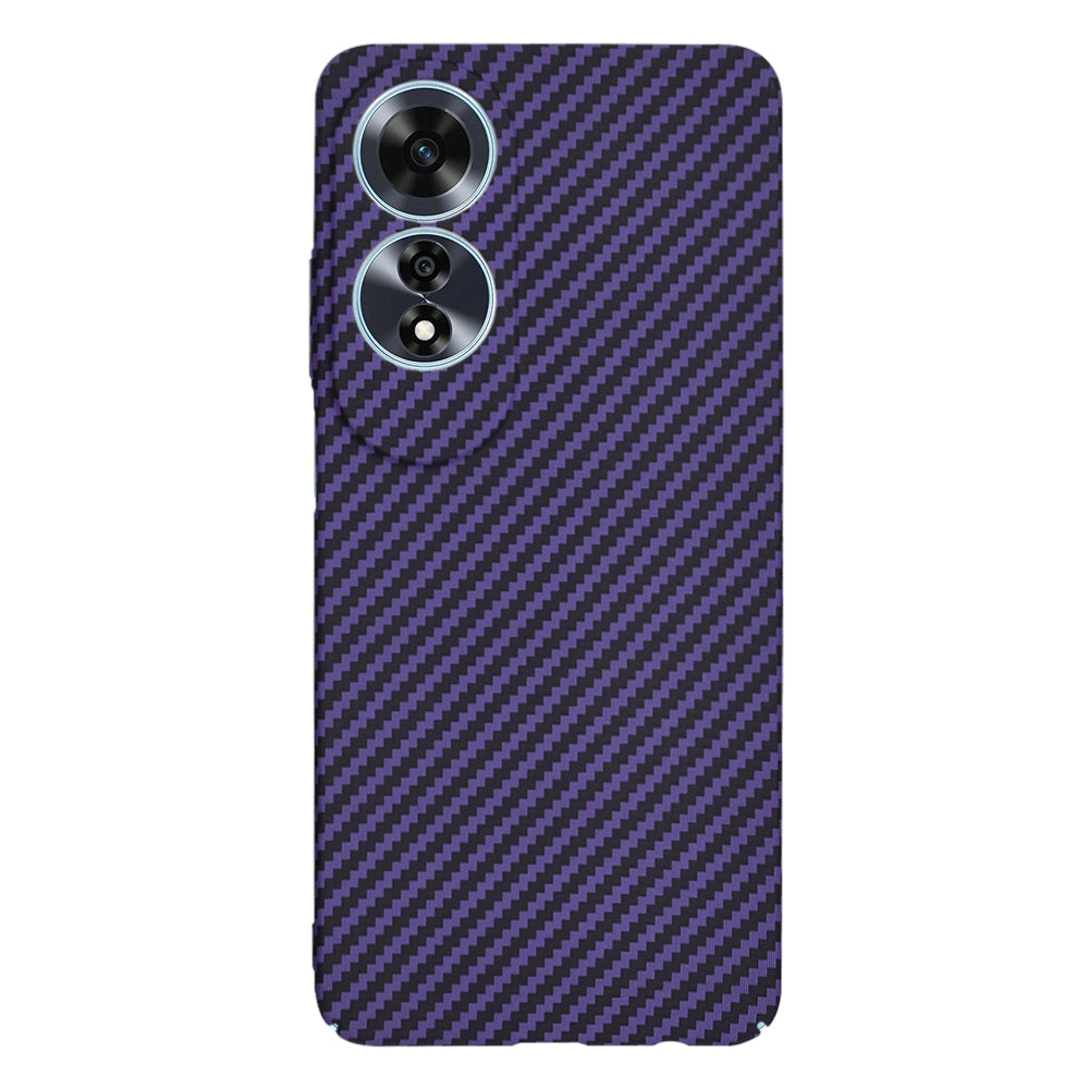 Maska za Oppo A60, Techsuit, Carbonite FiberShell, Ljubičasta