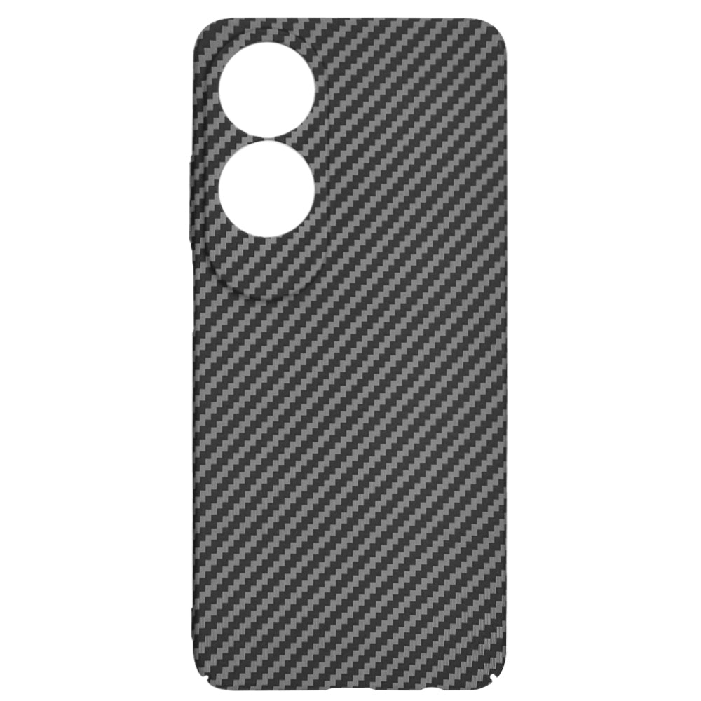 Maska za Oppo A60, Techsuit, Carbonite FiberShell, Crna