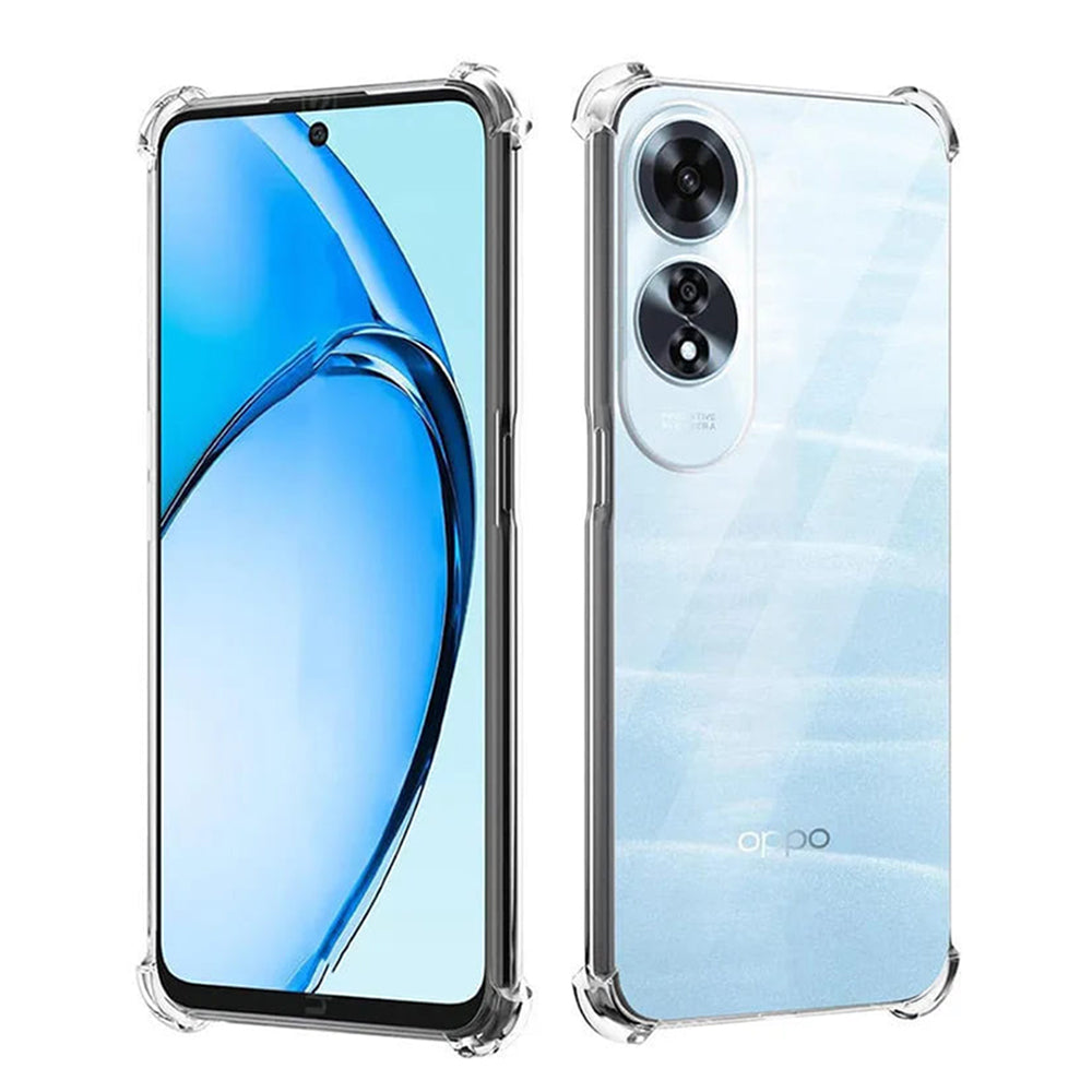 Maska za Oppo A60, Techsuit, Otporna na udarce, Prozirna