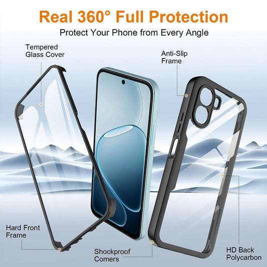 Maska za Oppo A6k 4G / A6x 4G / A6x, Techsuit, ColorVerse 360, Plava