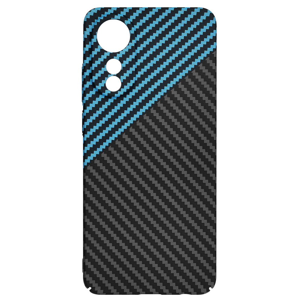 Maska za Oppo A78 4G, Techsuit, Carbonite FiberShell, Crno Plava