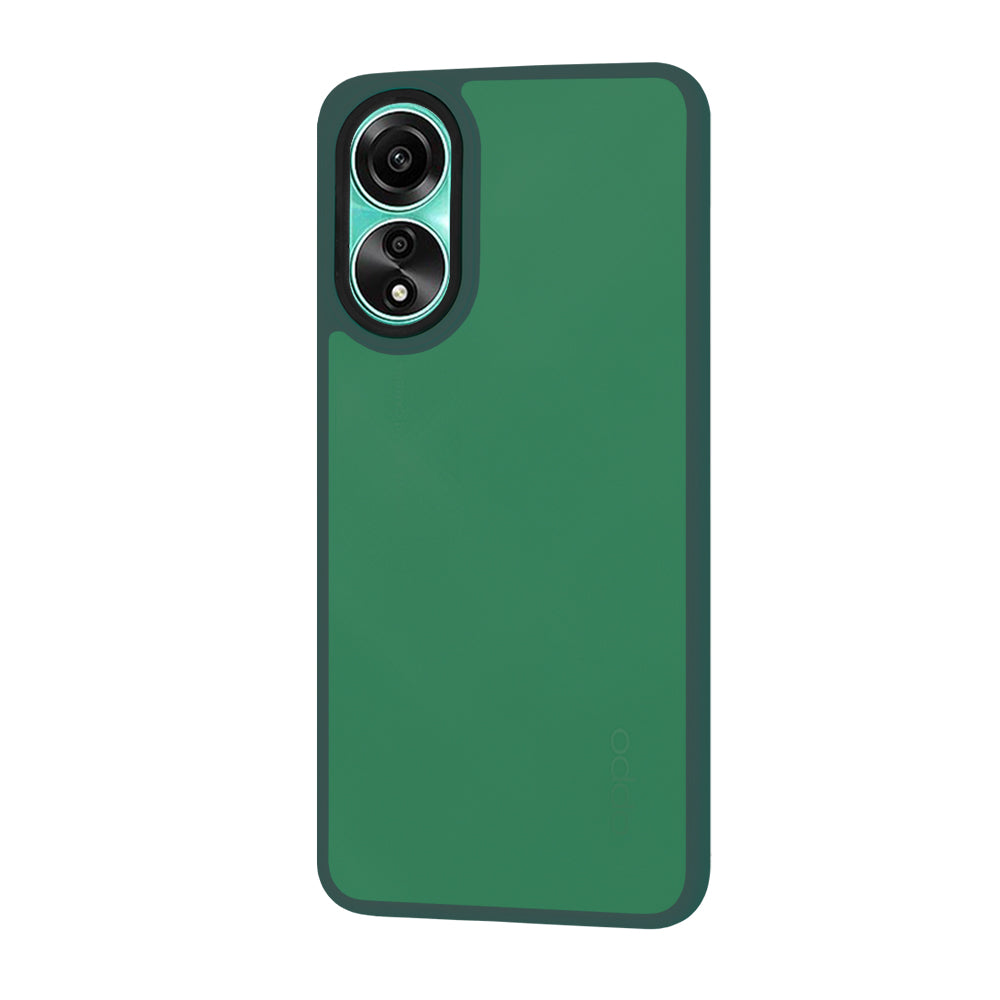 Maska za Oppo A78 4G, Techsuit, HaloFrost, Zelena