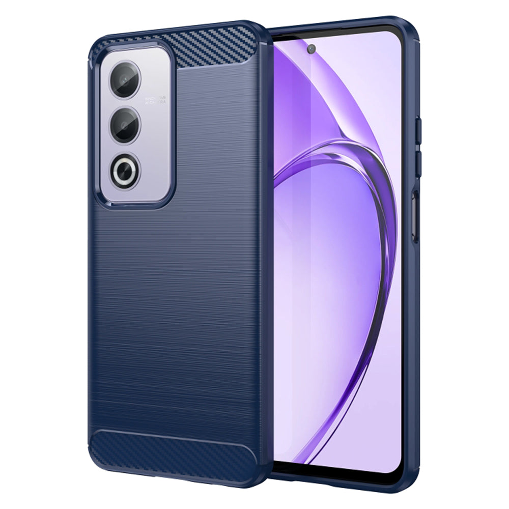 Maska za Oppo A80, Techsuit, Karbon, Plava