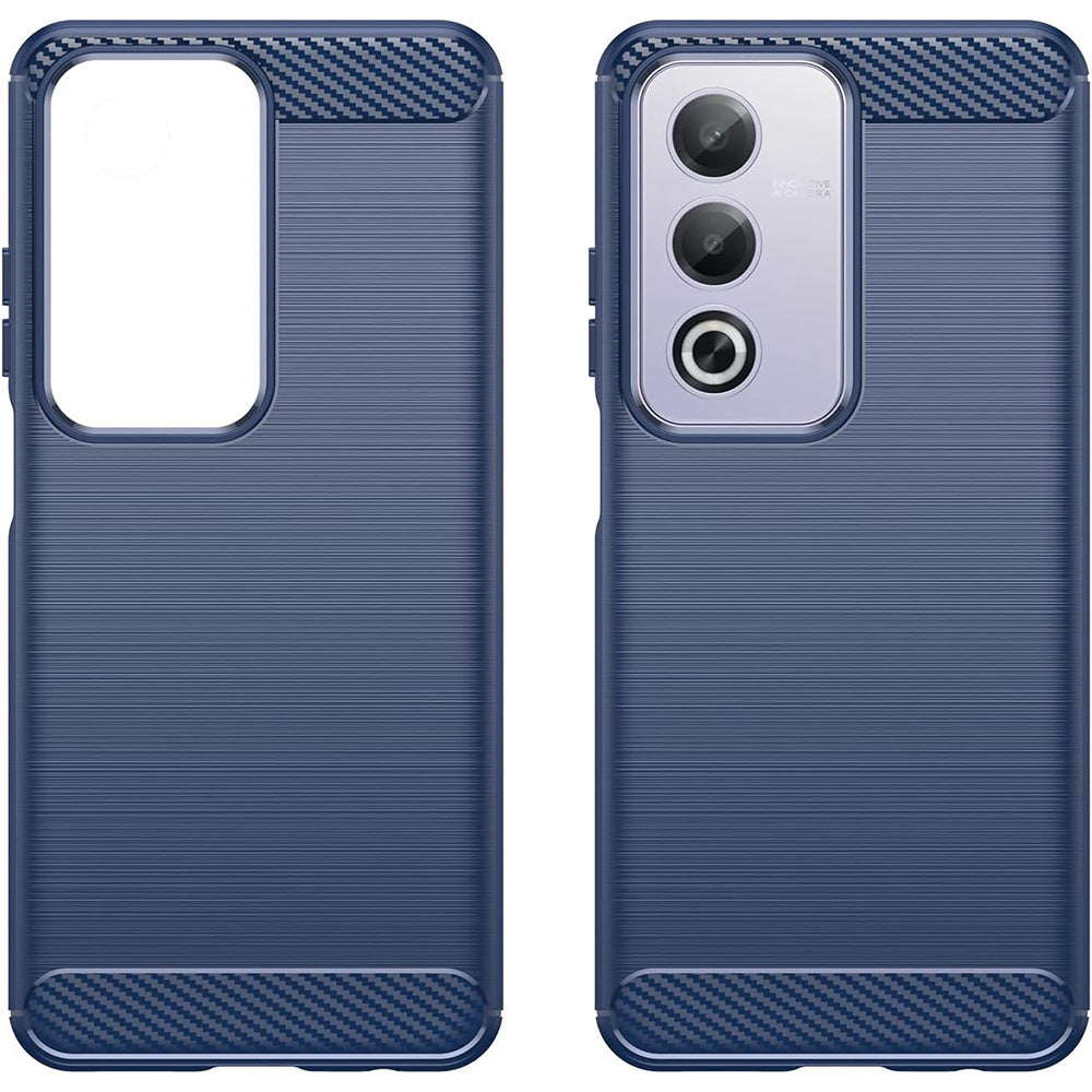 Maska za Oppo A80, Techsuit, Karbon, Plava