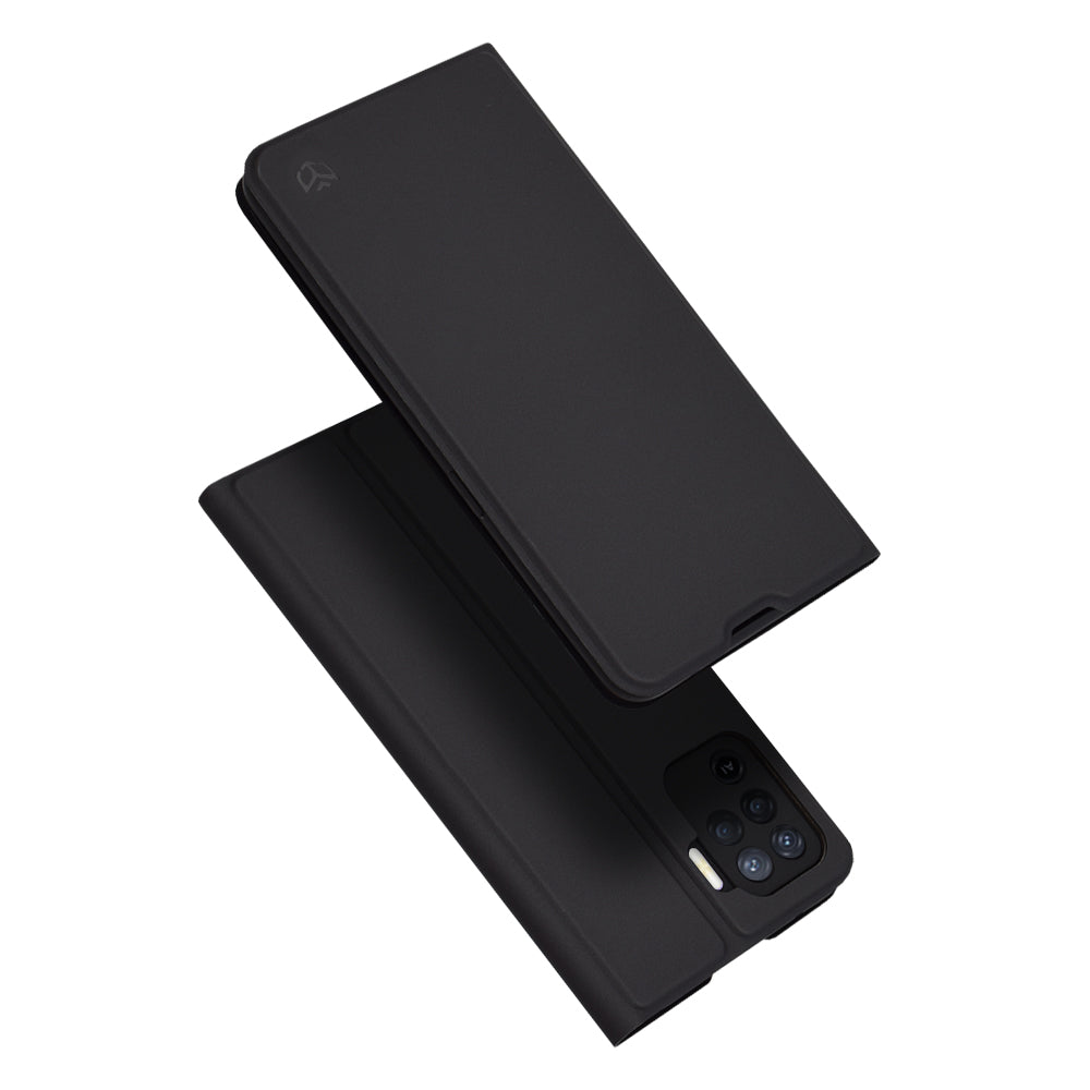 Maska za Oppo A94 / Reno5 Lite, Techsuit, Magskin Book, Crna