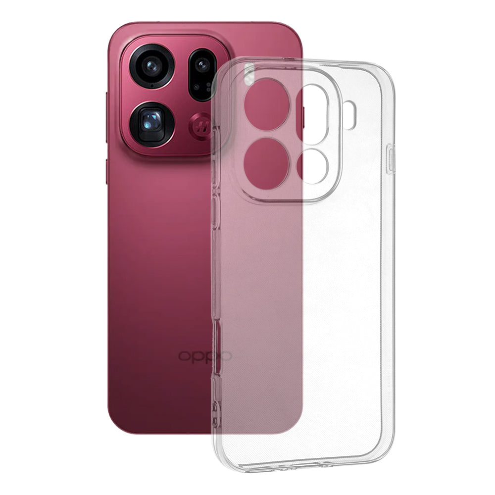 Futrola za Oppo Find X9 Pro, Techsuit, Clear, Prozirna