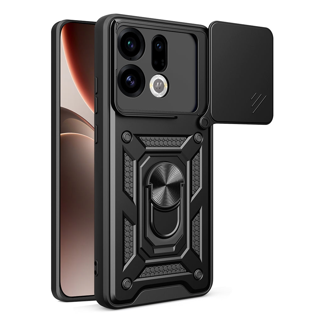 Futrola za Oppo Find X9, Techsuit, CamShield, Crna