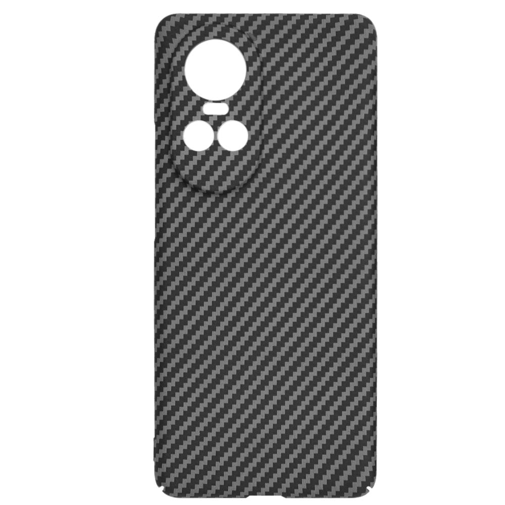 Maska za Oppo Reno10 / Reno10 Pro, Techsuit, Carbonite FiberShell, Crna