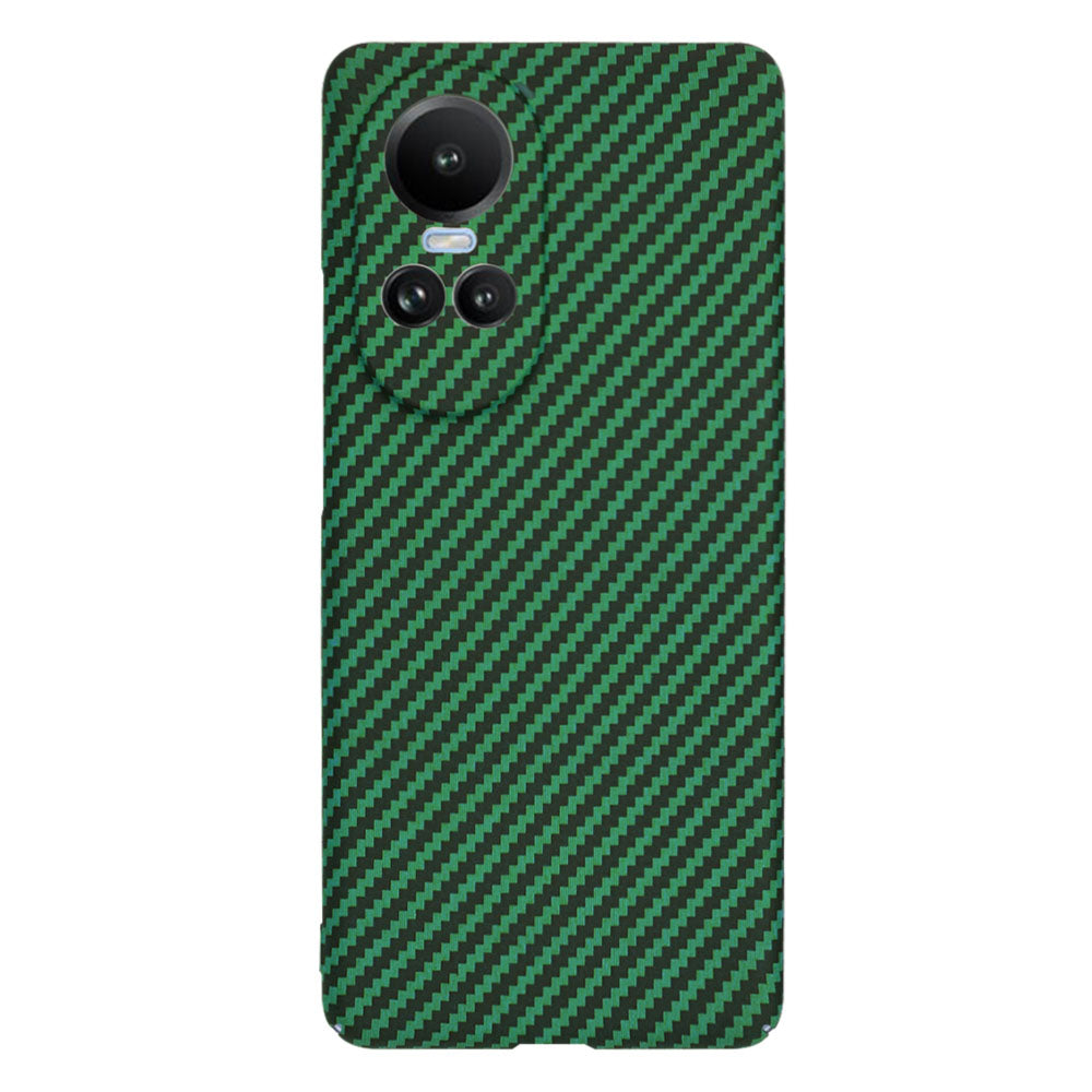 Maska za Oppo Reno10 / Reno10 Pro, Techsuit, Carbonite FiberShell, Zelena