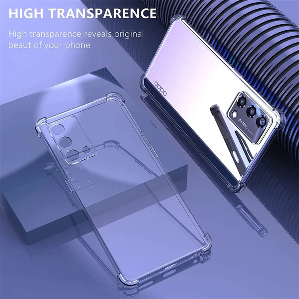 Maska za Oppo Reno10 / Reno10 Pro, Techsuit, Shockproof Clear, Prozirna