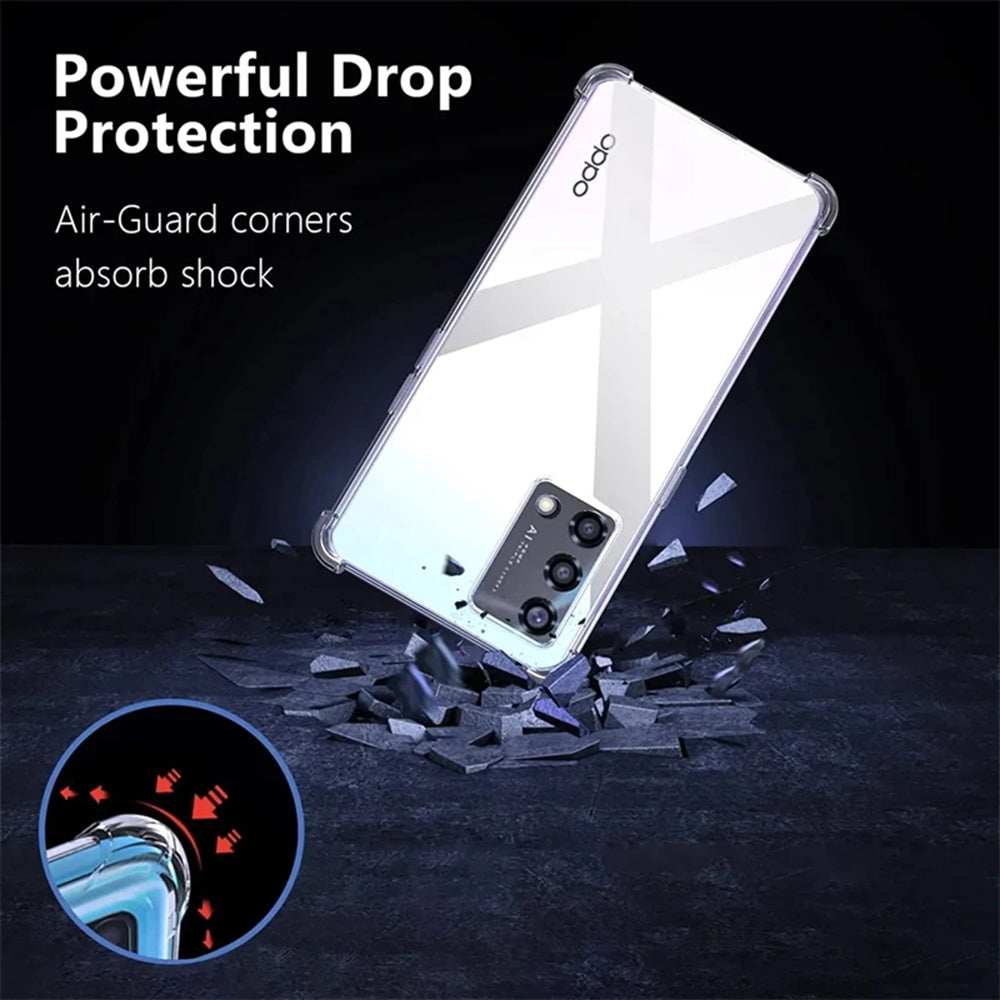 Maska za Oppo Reno10 / Reno10 Pro, Techsuit, Shockproof Clear, Prozirna