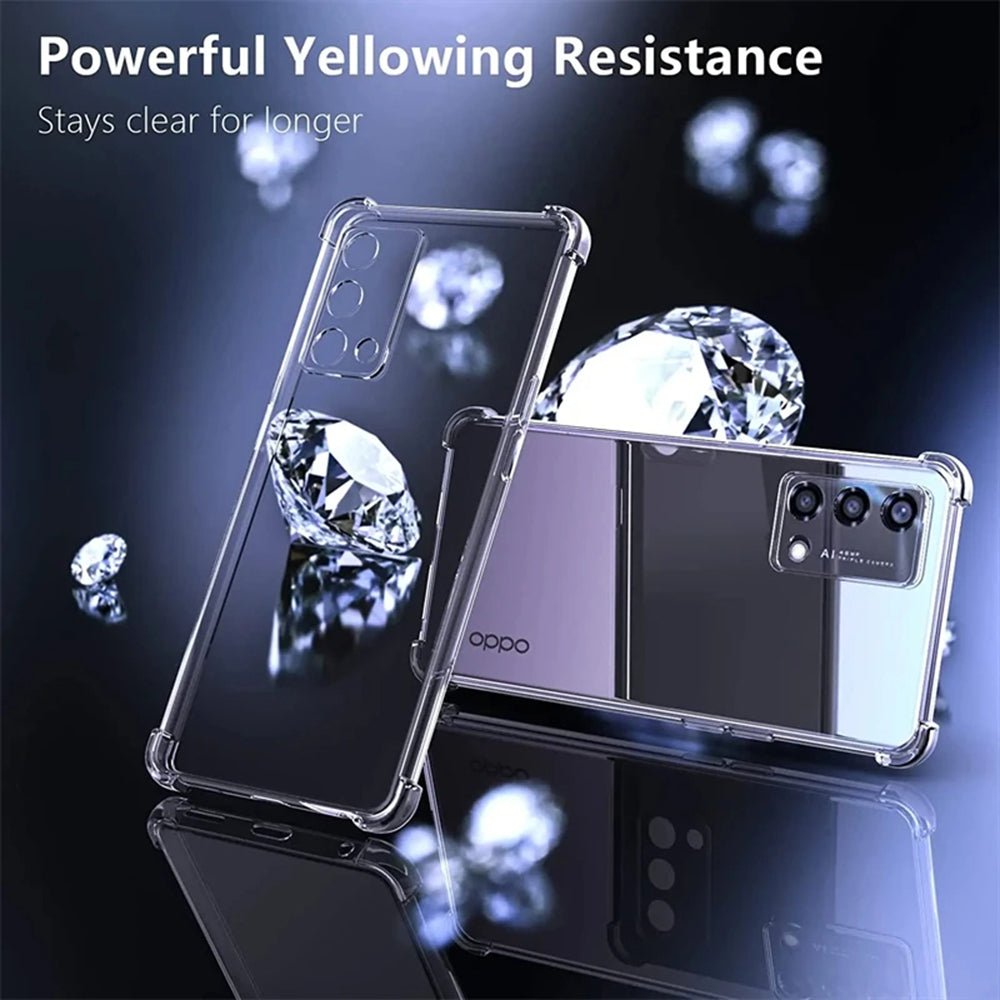 Maska za Oppo Reno10 / Reno10 Pro, Techsuit, Shockproof Clear, Prozirna