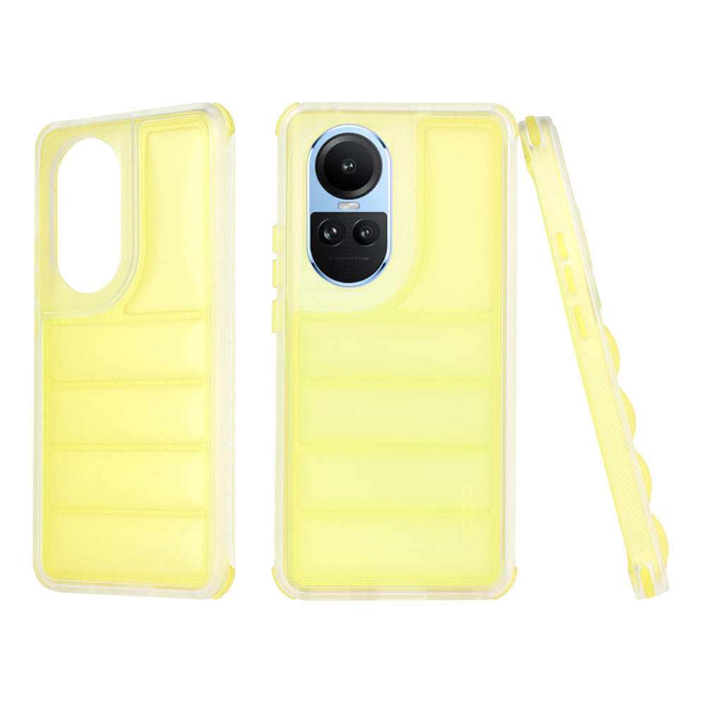 Maska za Oppo Reno10 / Reno10 Pro, Techsuit, Wave Shield, Žuta