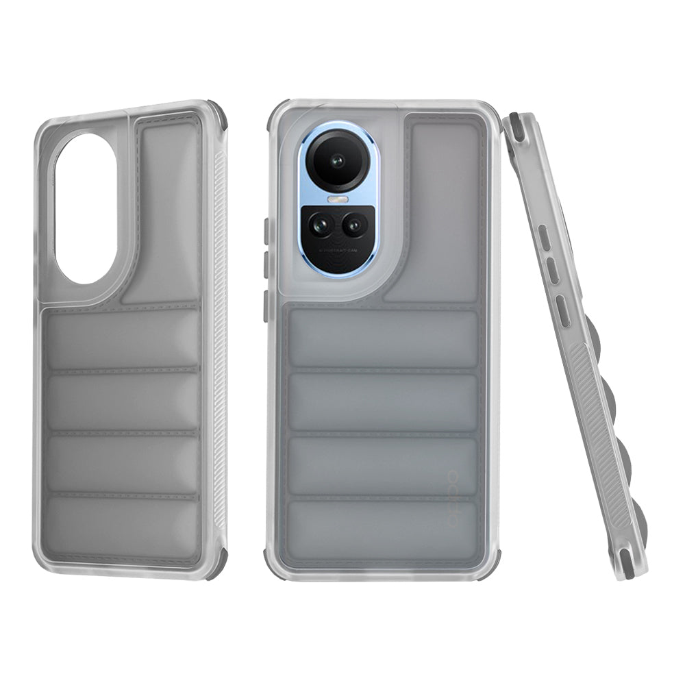 Maska za Oppo Reno10 / Reno10 Pro, Techsuit, Wave Shield, Crna